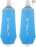 200ml/350ml/500ml Collapsible Soft Flask, BPA Free Folding Soft Water Bottle by WRELS