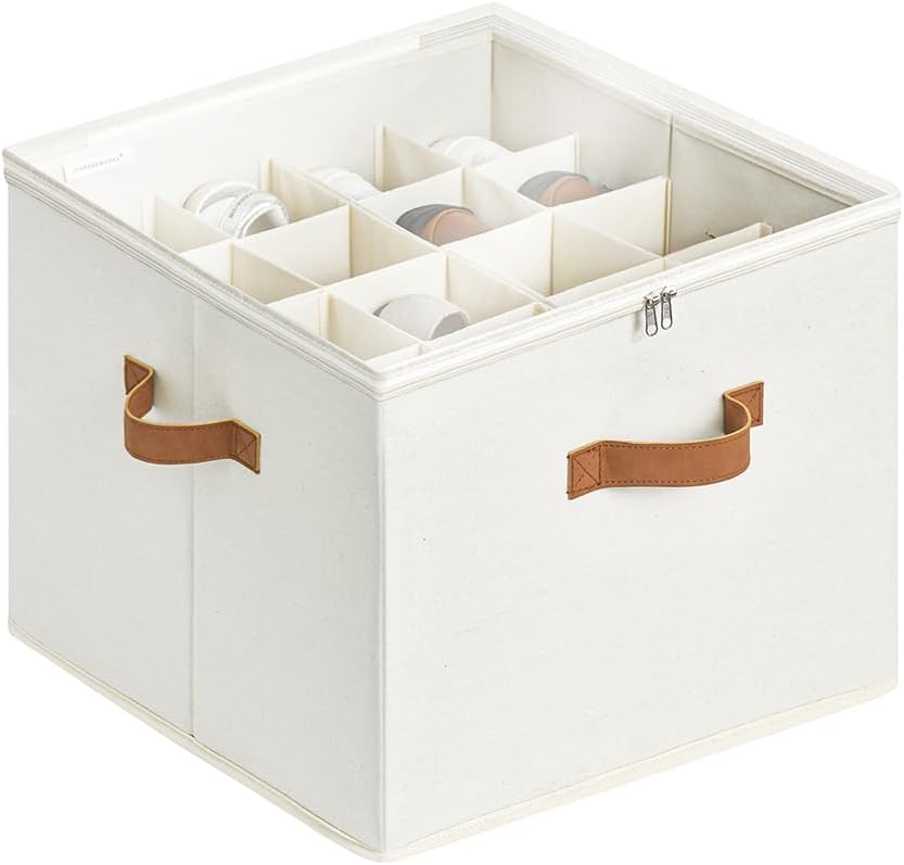 StorageWorks Shoe Organizer for Closet, Fits up to 16 Pairs, Shoe Cubby Storage by StorageWorks