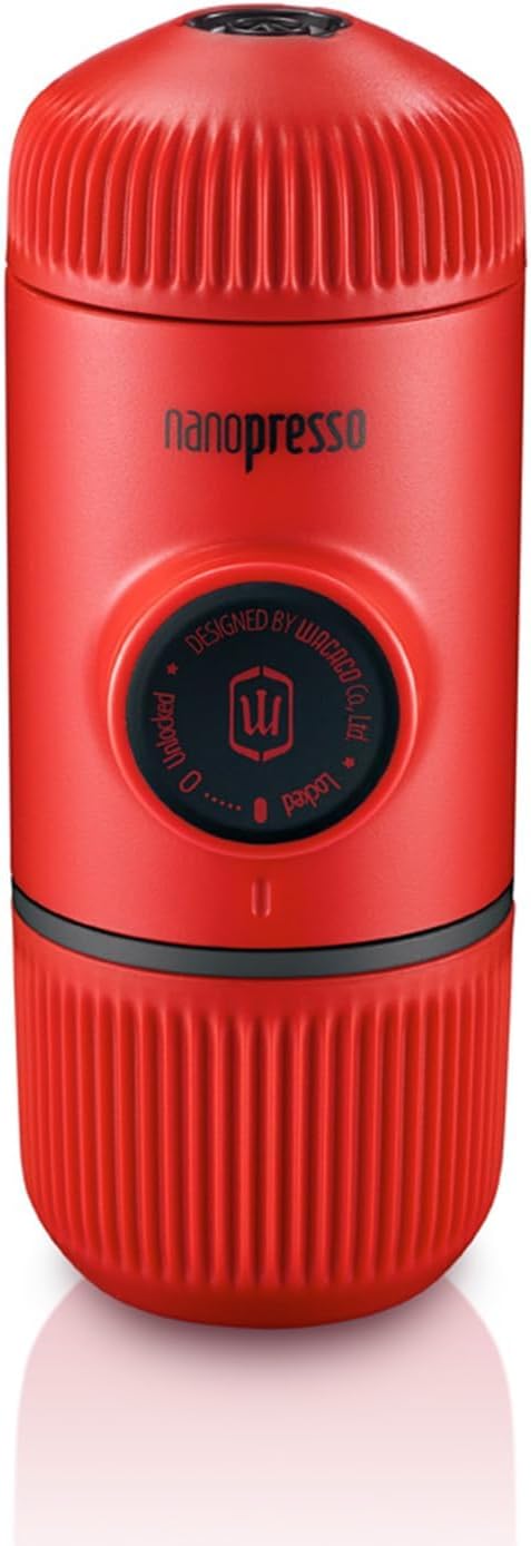 WACACO Nanopresso Portable Espresso Maker, Upgrade Version of Minipresso by WACACO