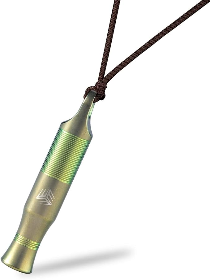 WeKnife Emergency Whistle Survival Loud, Titanium Outdoor Safety Whistle - Image 9