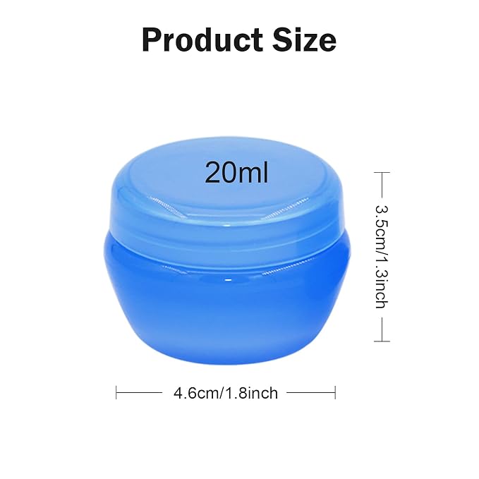Cosywell Small Plastic Travel Jars - Image 3