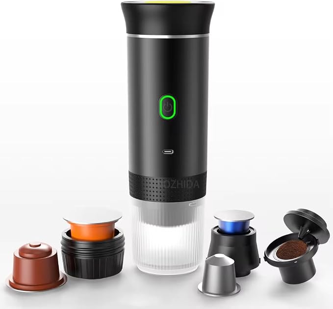3-in-1 Portable Coffee Maker – Electric Espresso Machine - Image 5