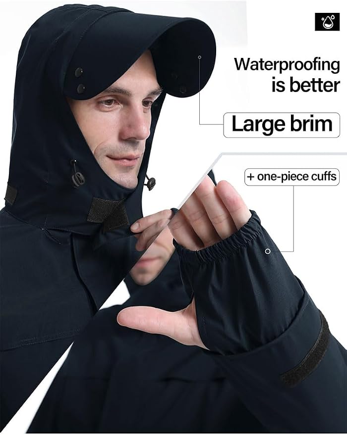 iCreek Rain Suit Waterproof Jacket - Image 4