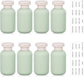 3.4 oz Plastic Small Travel Shampoo Bottles, Refillable Flip Cap Squeeze Bottles by UMETASS