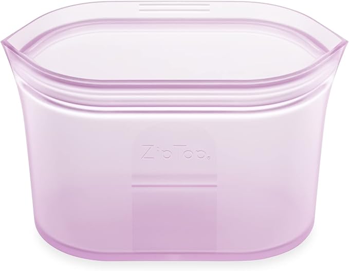 Zip Top Reusable Food Storage Bags | Small Dish | Silicone Meal Prep Container by ZipTop