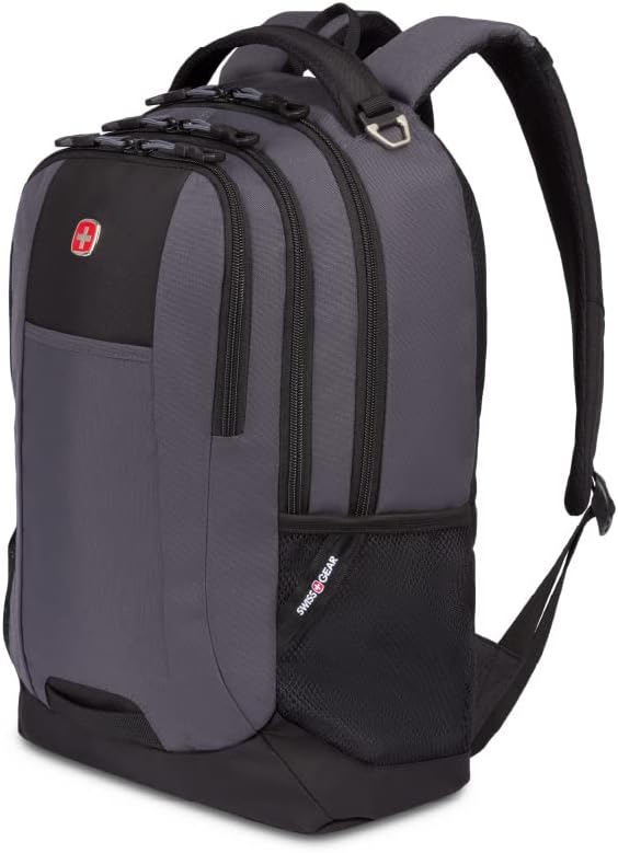 SwissGear Cecil 5505 Laptop Backpack, Dark Grey/Black by SwissGear