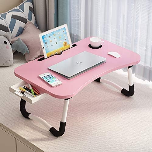 Lap Desk with Storage Drawer, Holders - Image 3