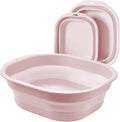 2 Pack Collapsible Wash Basin Set, Foldable Dish Tub, Small Medium Portable Sink by Bellglee