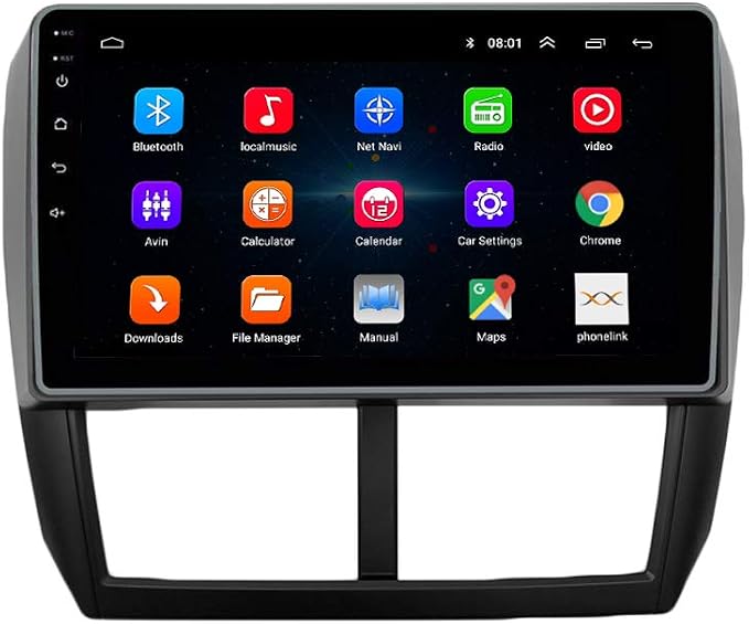 Kunfine Car CarPlay Android Auto Navigation Stereo GPS Radio Reverse Camera by KUNFINE