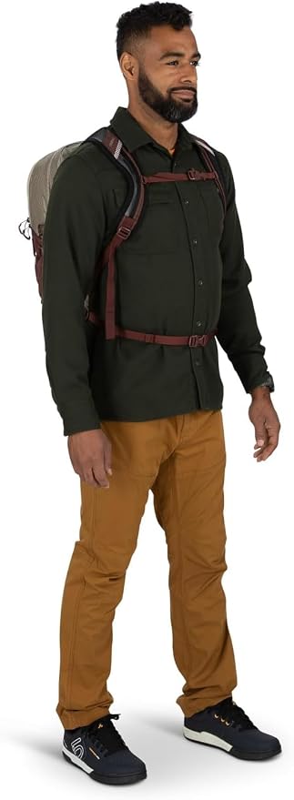 Osprey Quasar 26L Commuter Backpack, Pashmina/Tan Concrete - Image 3