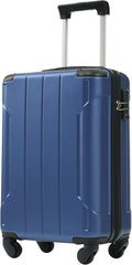 Merax Carry-On Luggage 22x14x9 airline approved, Hardshell ABS Suitcase by Merax
