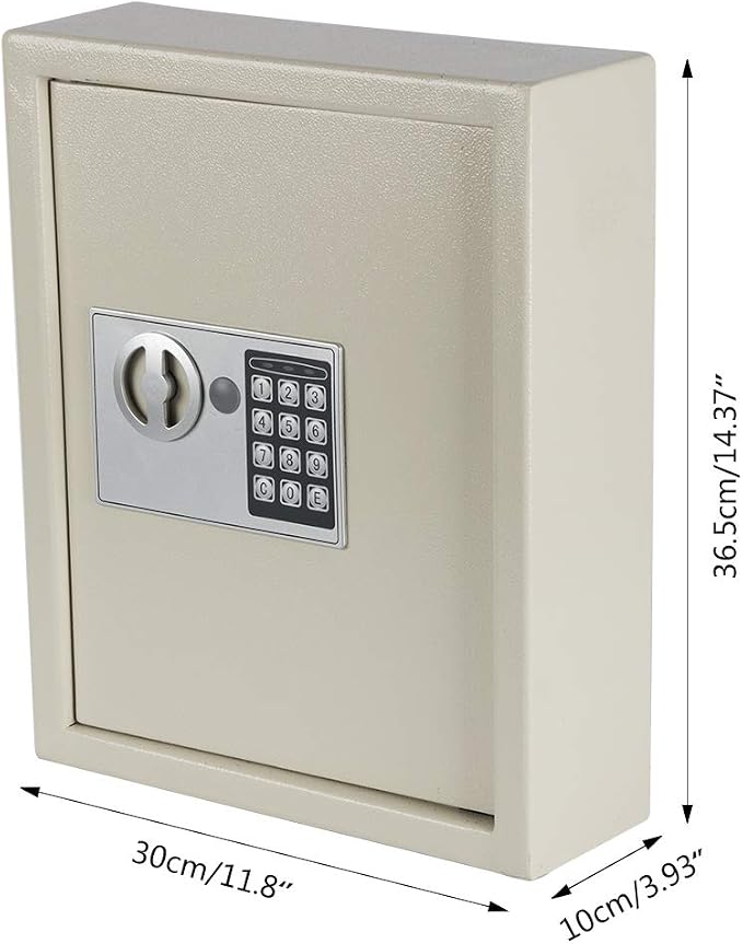 KYODOLED Electronic 40 Key Cabinet Wall Mount, Digital Key Safe Lock Box - Image 3