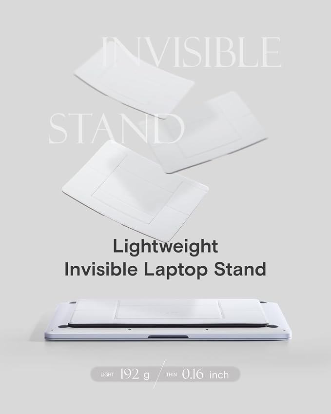 MOFT Invisible Laptop Stand for Desk, Stick-Free Tablet and Computer Stand - Image 2
