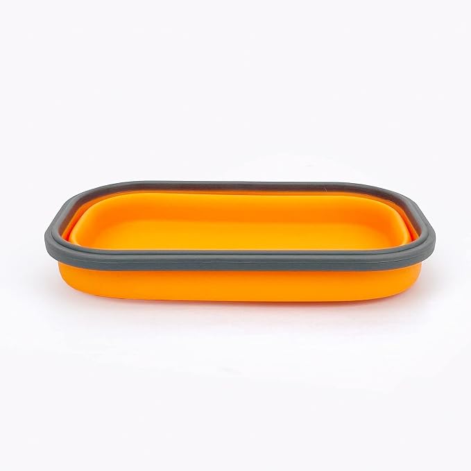 Silicone Lunch Container Bento Box, Collapsible Food Storage Containers - Image 5