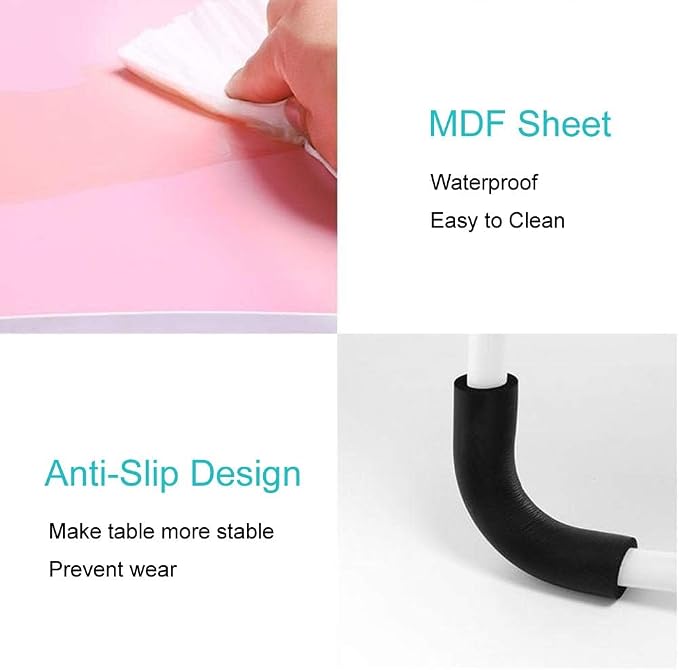 Lap Desk with Storage Drawer, Holders - Image 6