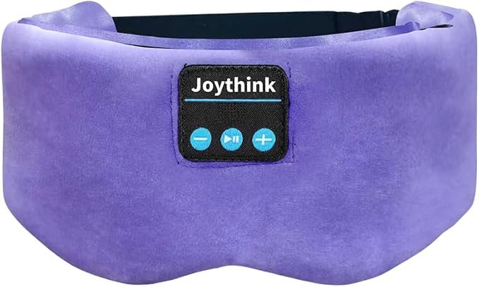 Joythink Sleep Mask Headphones Silk Wireless Bluetooth Headband Eye Mask - Image 7