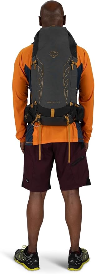 Osprey Talon Velocity 30L Men's Hiking Backpack, Matcha Green/Lemongrass - Image 13