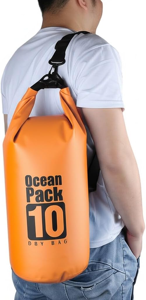 Dry Bag Waterproof Backpack 5L/10L/20L/30L Roll Top Waterproof Bag, Floating by Unknown