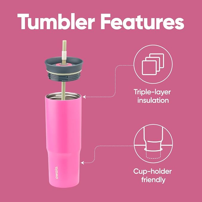 Owala Stainless Steel Triple Layer Insulated Travel Tumbler - Image 2