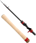 PURELURE Travel Telescopic Fishing Rods, Short Collapsible Fishing Pole by PURELUREOutdoor
