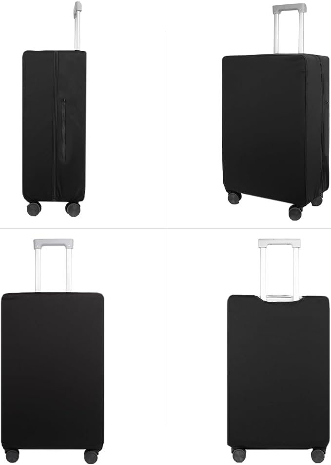 Transparent PVC Suitcase Cover, No Disassembly Required Clear Luggage Protector - Image 2