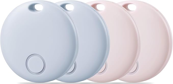 Reyke Air Tracker 4 Pack, Smart Tag Luggage Finder, Works by Reyke