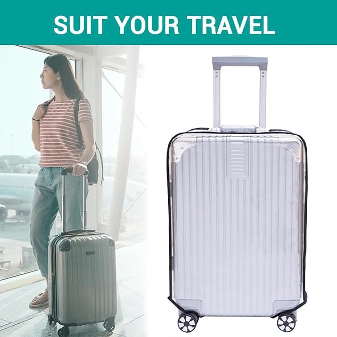 Clear Suitcase Cover - Image 2