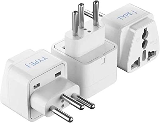 Ceptics Switzerland Travel Plug Adapter by Ceptics