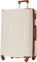 Merax 28 Inch Checked-Large Luggage by Merax