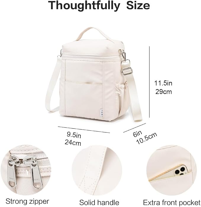 NOL Natural Organic Lifestyle Insulated Lunch Bags - Image 3