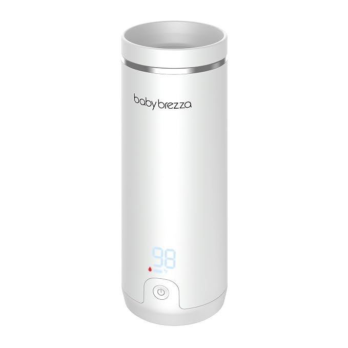 Baby Brezza SuperFast Portable Baby Bottle Warmer – 67% Faster by BabyBrezza