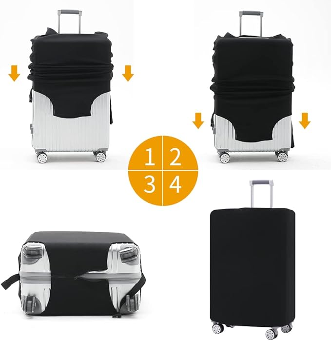 Travelkin Luggage Covers For Suitcase Tsa Approved, Suitcase Cover Protector - Image 7