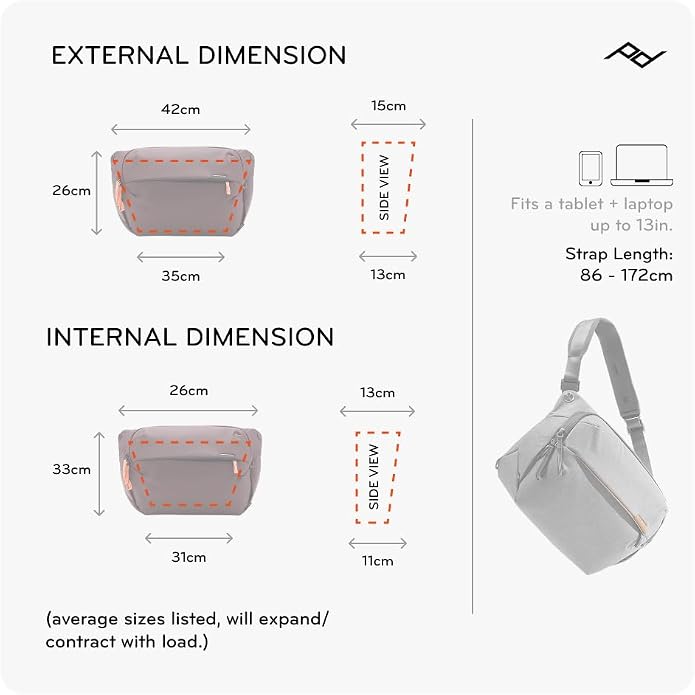 Peak Design Everyday Sling 3L, 6L and 10L - Image 6