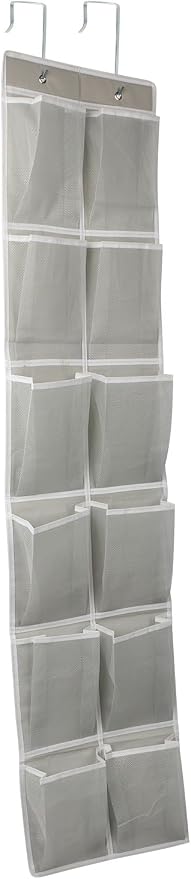 Over the Door 12 Pocket Hanging Shoe Organizer - Image 8