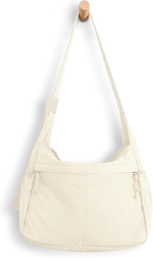 ODODOS 20L Crossbody Tote Bag Large Capacity Lightweight Hobo Shoulder Sling by ODODOS
