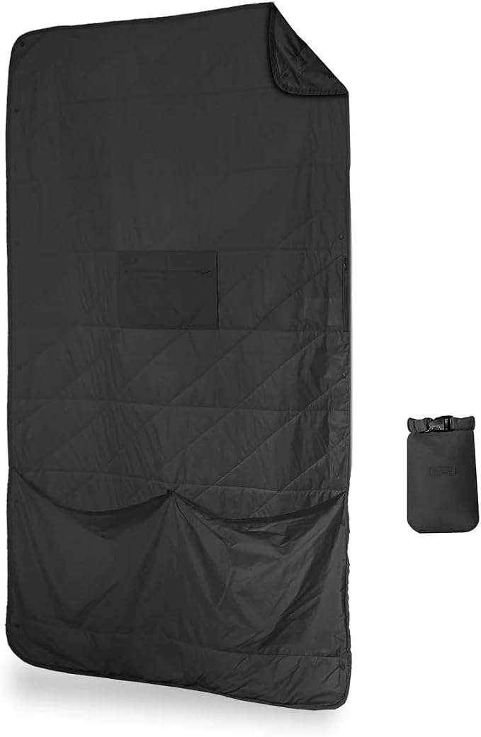 Gravel Layover Travel Blanket – Ultra-Lightweight, Warm Down Alternative by Gravel