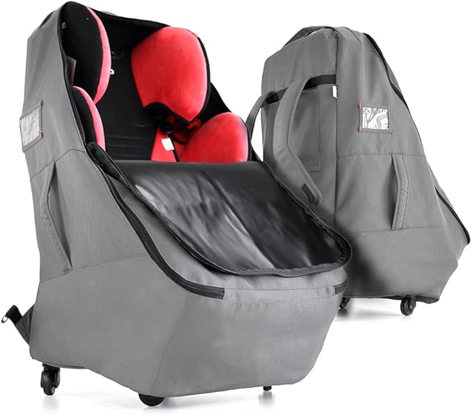 Car Seat Travel Bag with Wheels Heavy Duty Water-resistant Protective Cover by Jenen+Jnzen