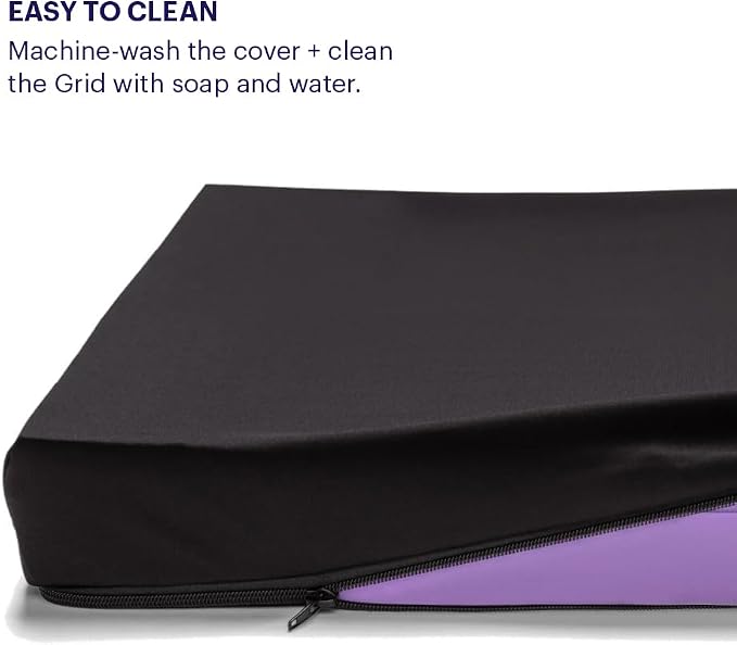 Purple Ultimate Seat Cushion | Pressure Reducing Grid Designed - Image 3