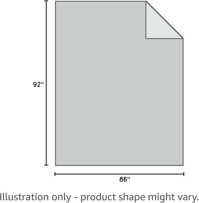 LUXOME Lightweight Blanket | 100% Rayon from Bamboo Fabric & Fill | Full/Queen - Image 8