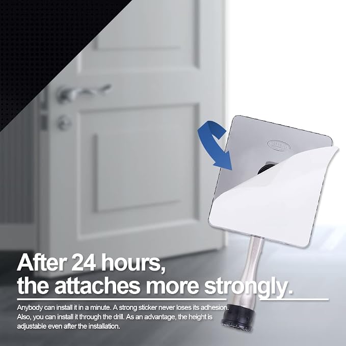 One-Touch Doorstop Adhesive Bracket - Image 9