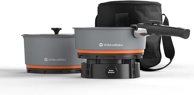 Nomad Cooking System, Electric Camping Stove 200-1000W by STOKEVOLTAICS