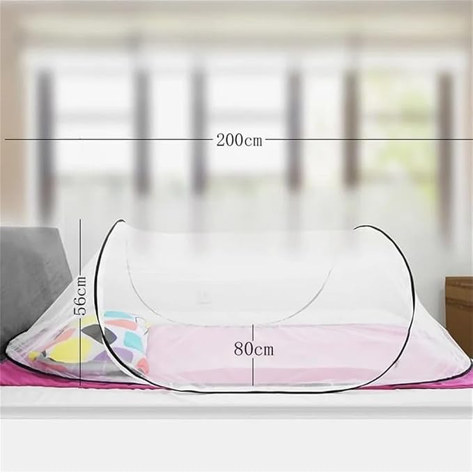 SuperDen Pop Up Mosquito Net, Foldable Mosquito Net Tent - Image 7