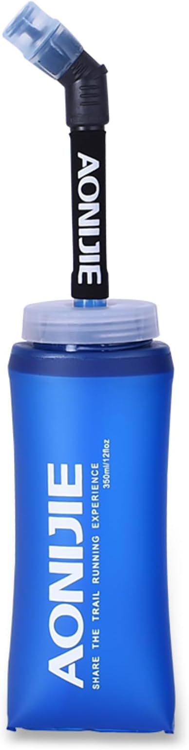 TRIWONDER TPU Soft Folding Water Bottles BPA-Free Collapsible Flask by TRIWONDER