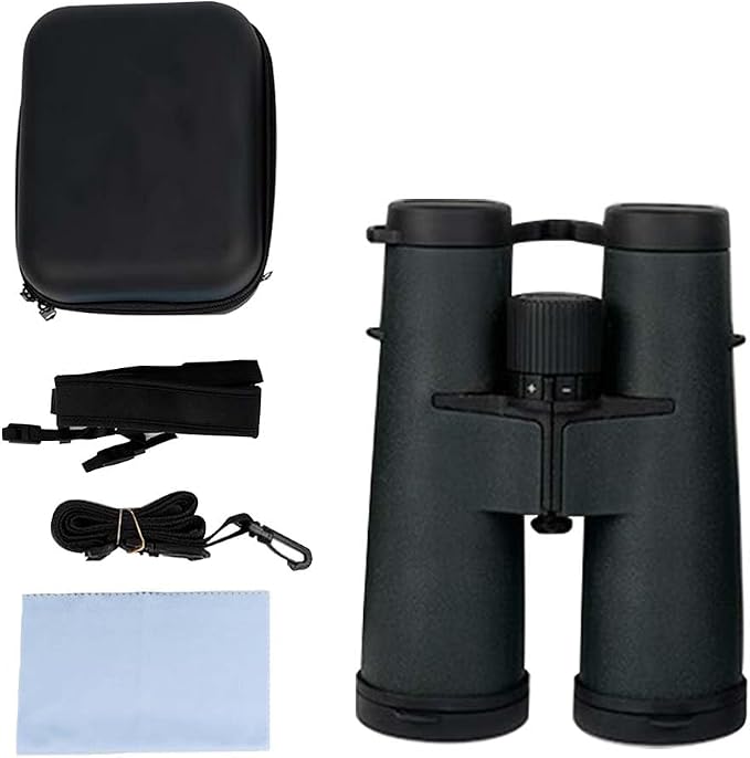 8x42ED Compact Binoculars for Adults – High-Powered BAK4 Prisms, Diamond White - Image 2