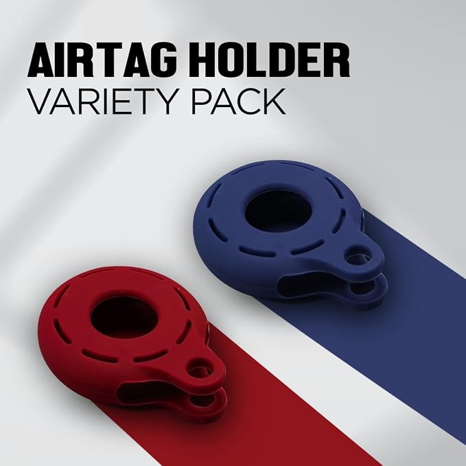 Apple AirTag 4 Pack Shockproof, Dustproof & Washable Cases, Silicon Holders - Image 2