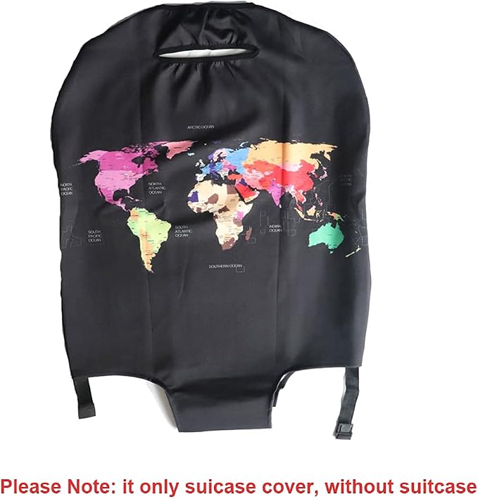 MosaiRudo Thicker Luggage Cover Elastic Suitcase Cover Protector Fits 18-32 - Image 2