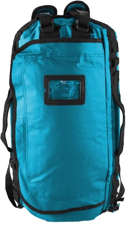 Element Equipment Trailhead Duffel Bag Shoulder Straps Waterproof Teal Large - Image 5
