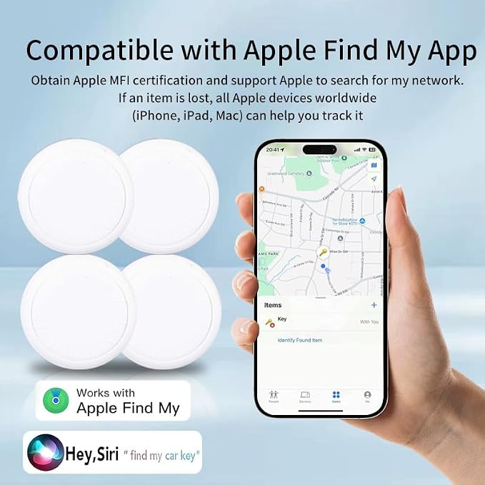 Luggage Tracker, Key Finder, pet Tracker, Smart Bluetooth Tracker paired - Image 2
