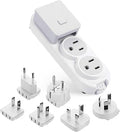 Ceptics Travel Power Strip W/ Adapter Plug Set by Ceptics