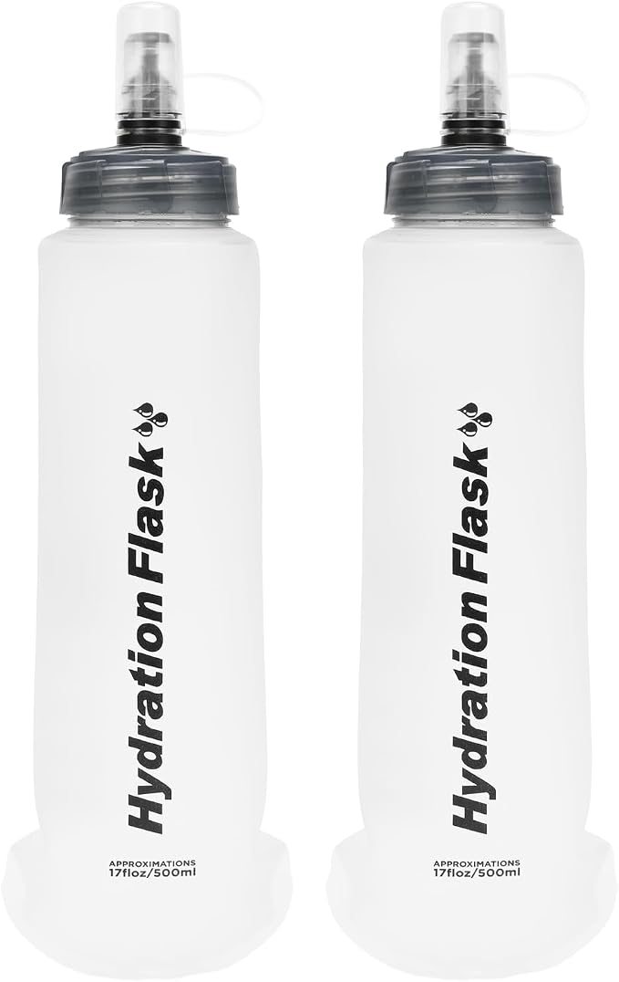 TRIWONDER TPU Collapsible Flask BPA-Free Soft Folding Water Bottles by TRIWONDER